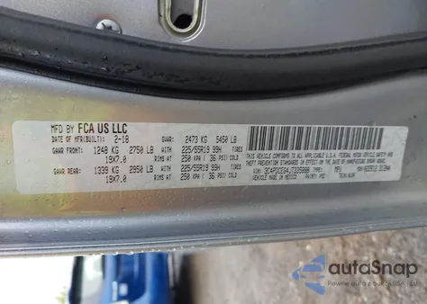 2018 Dodge Journey Gt z USA, uszkodzony, nr VIN 3C4PDCEG4JT335888